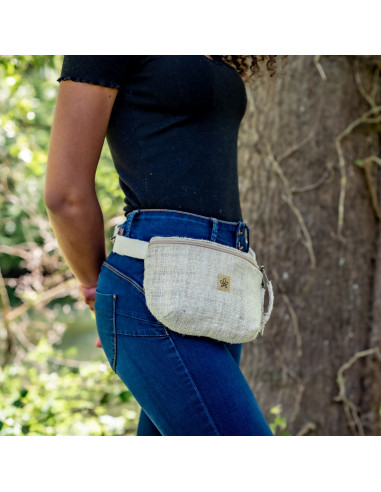 Sac banane mixte en chanvre