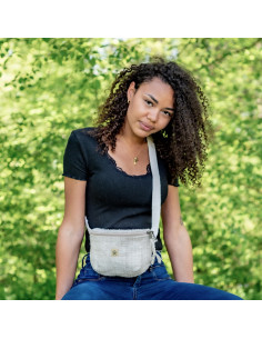 Sac banane mixte en chanvre