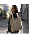 Tote bag en chanvre - sable