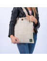 Tote bag en chanvre - sable