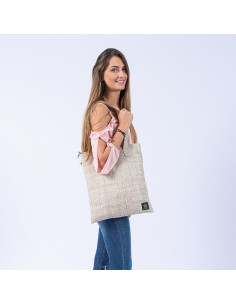 Tote bag en chanvre - sable