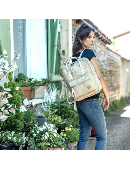 Sac à dos en chanvre