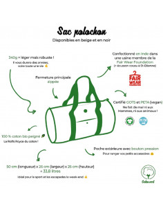 Sac en coton biologique