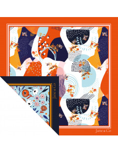 Foulard réversible Justine