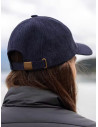 Casquette mixte bleue "L'essentielle"