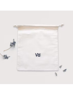 Foulard vert en coton et soie mélangée