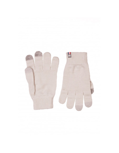 Gants tactiles mixte en mérinos bio - Jasmin