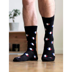 Chaussettes en coton - motif grenouilles