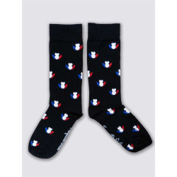 Chaussettes en coton - motif grenouilles