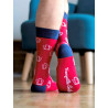 Chaussettes en coton - motif grenouilles