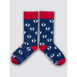 Chaussettes en coton - motif grenouilles