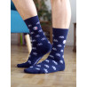Chaussettes en coton - motif vélos