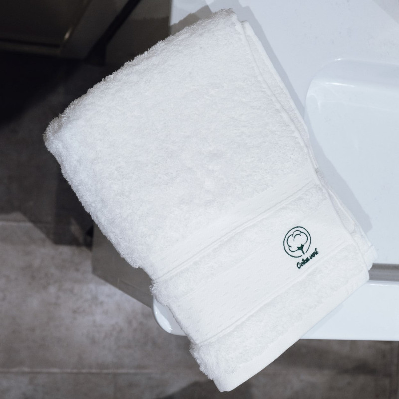 Serviettes de toilette en coton bio