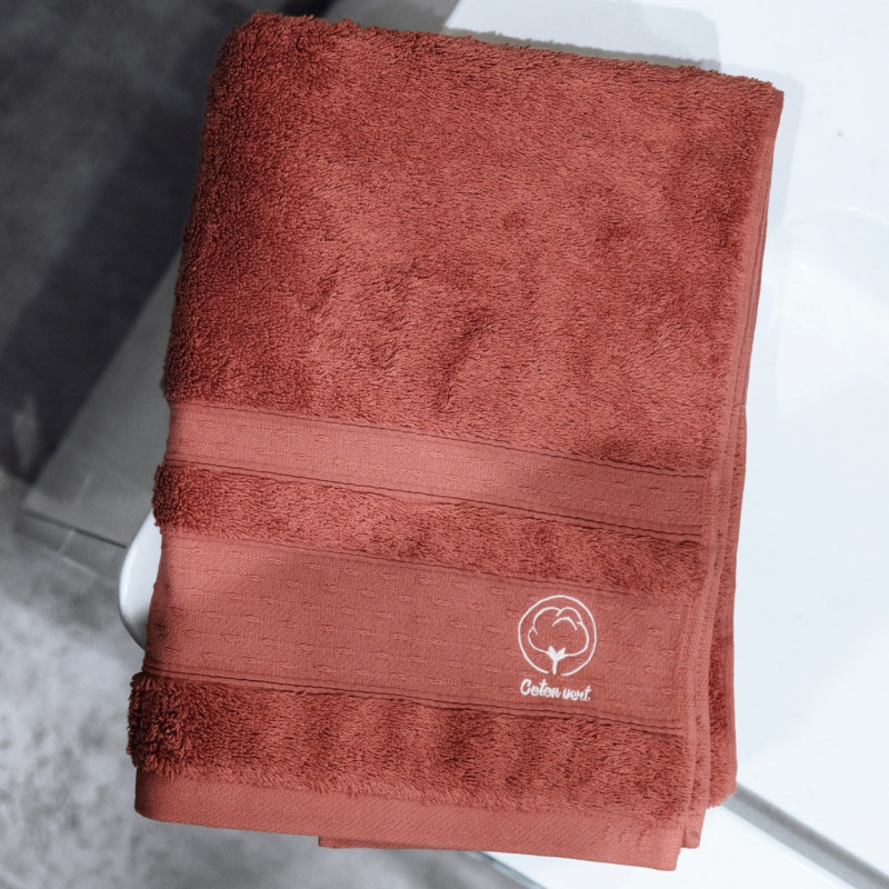 Serviette de bain en coton bio